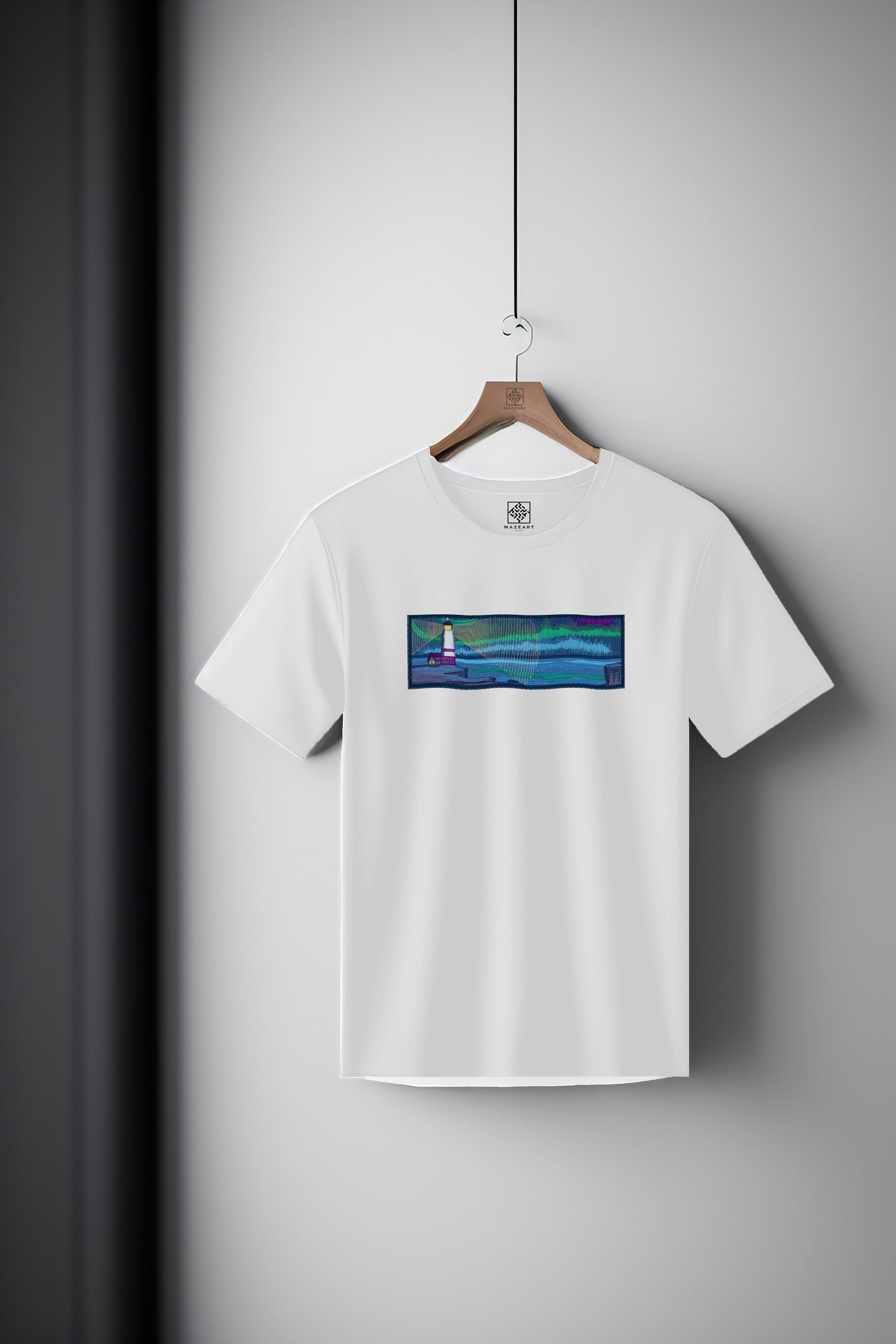 Lighthouse & Northern Lights Tee