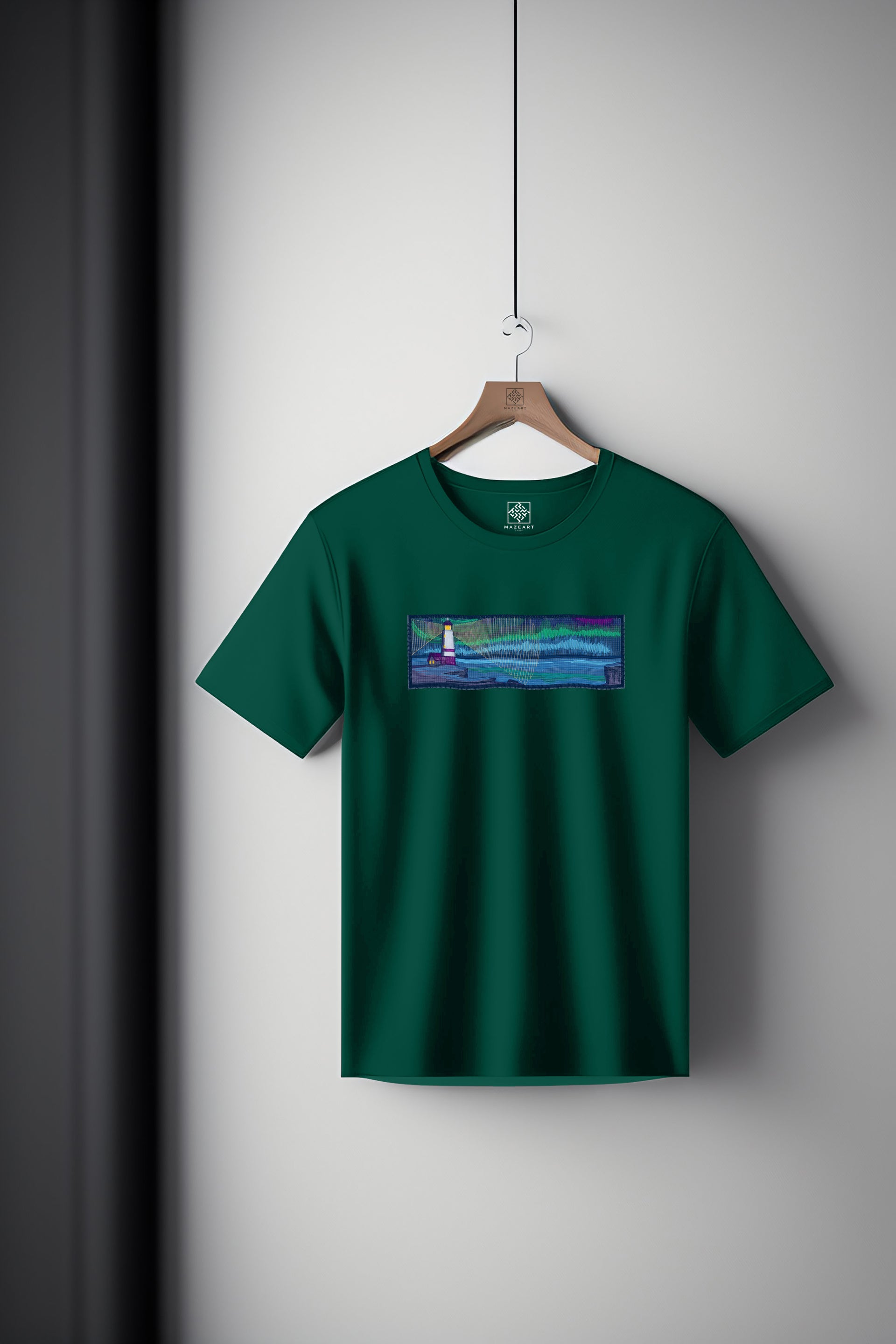 Lighthouse & Northern Lights Tee