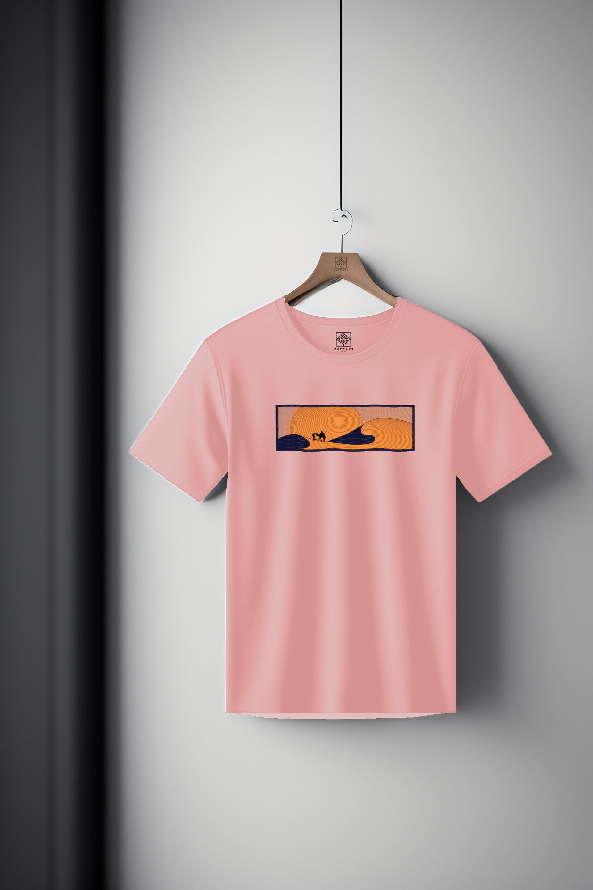 Man camel desert morning Tee